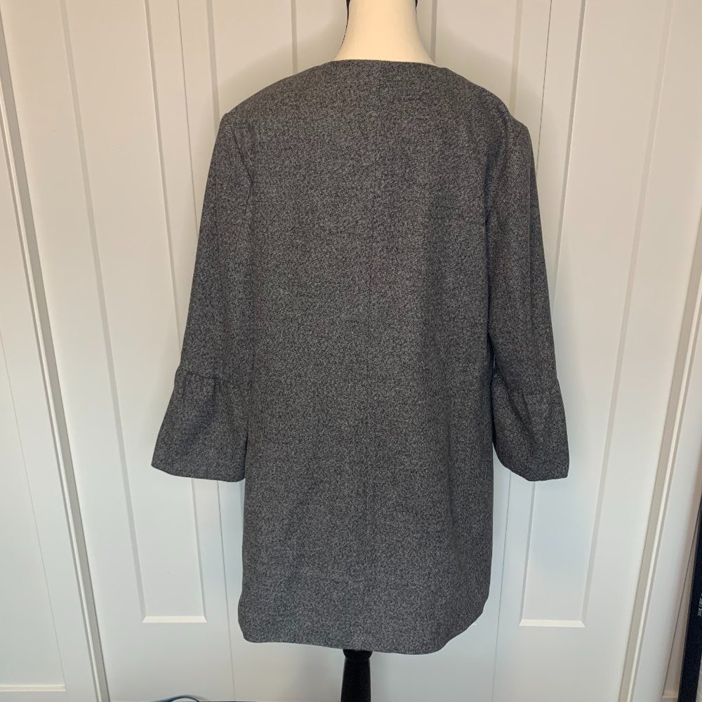 Grey Spring Coat size 10 - Picture 2 of 11